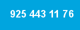 925 443 11 76